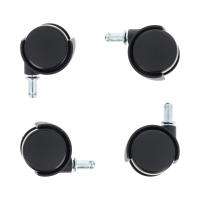 Swivel caster set