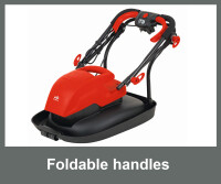 B-Ware: Grizzly Tools Elektro Luftkissen Mulchmäher ERM 1600 34 L