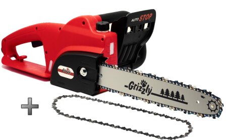 Elektro Kettensäge Grizzly Tools EC 1800,  inkl. Ersatzkette (B-Ware)