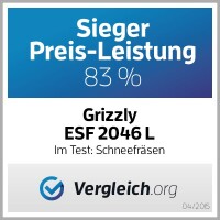 B-Ware: Grizzly Tools Elektro Schneefräse ESF 2046 L