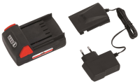 Grizzly Tools Akku Laubbläser ALB 1815 Lion, inkl. 18 Volt 1,5 Ah Lithium Ionen Akku und Ladegerät