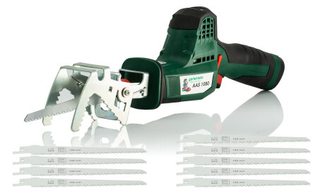 Akku Astsäge AAS 1080 inkl. 10 Sägeblätter B-Ware
